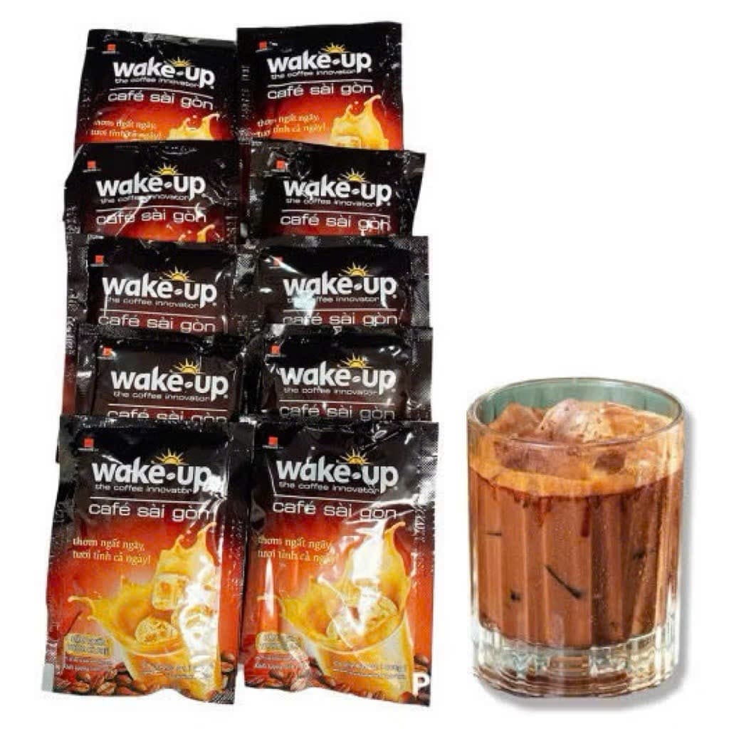 Wake-Up Café Sài Gòn Instant Coffee 3 In 1 Premium Blend 20 Pack